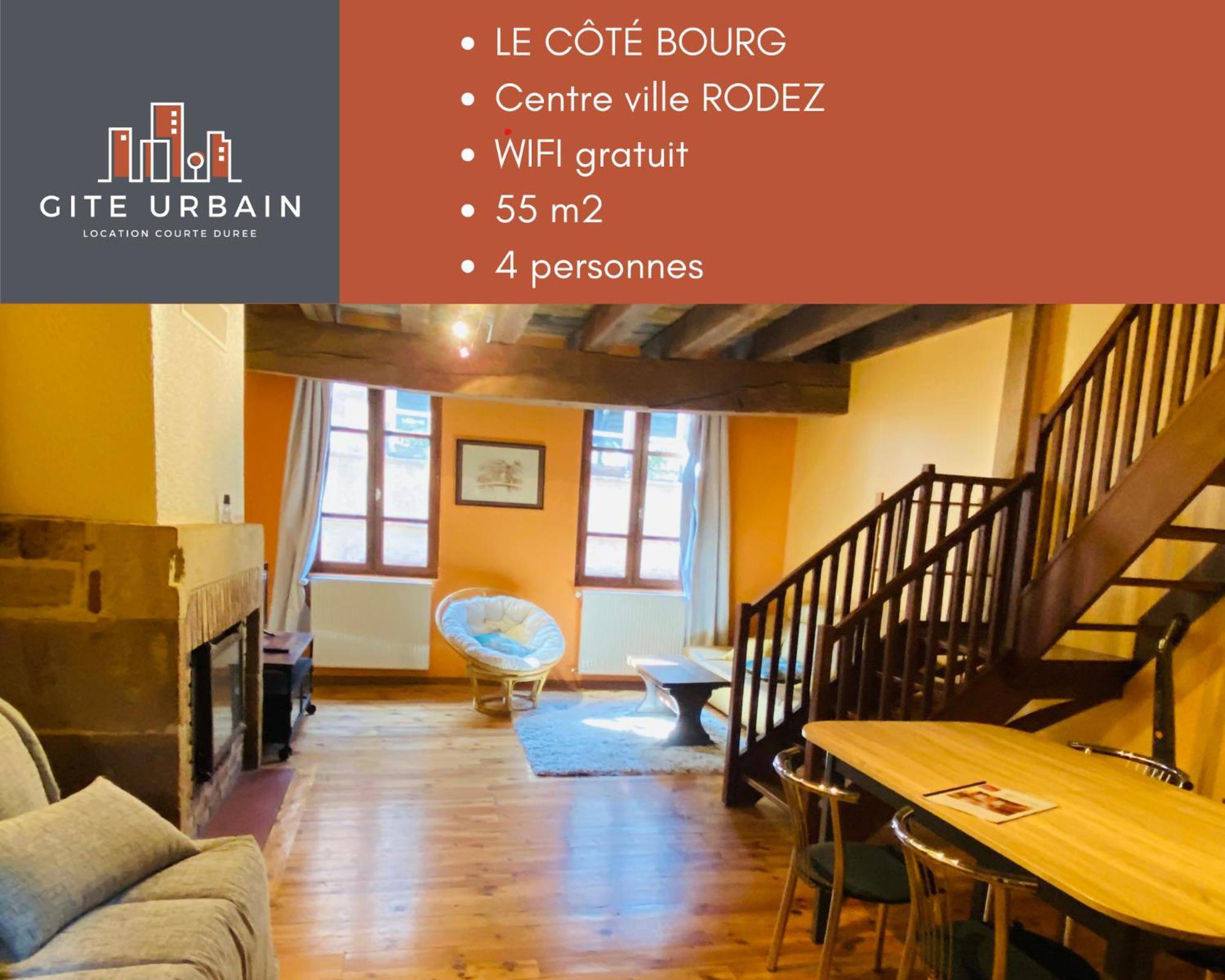 Gite Urbain - Cote Bourg Rodez Exteriér fotografie